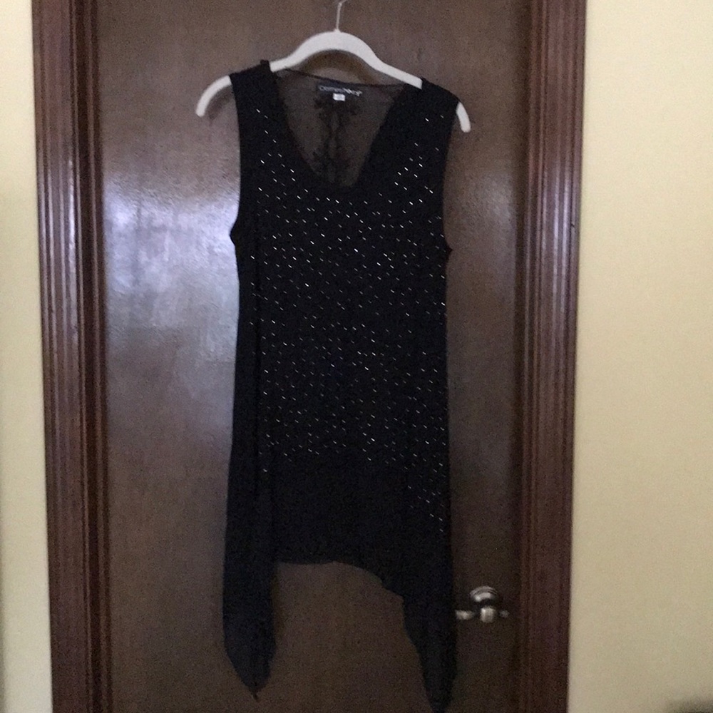 Black Sequined Tunic - image 1